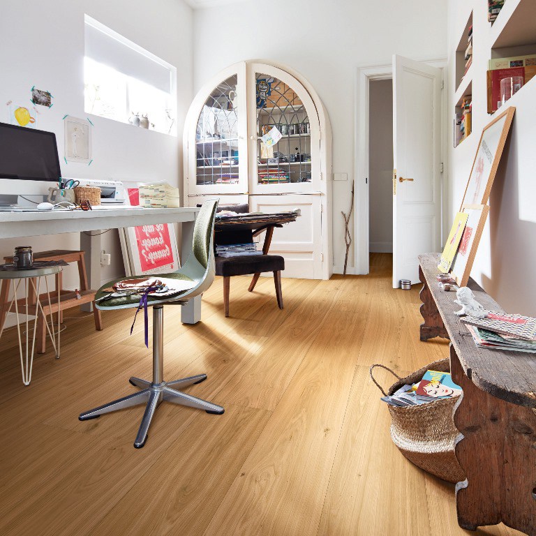 Паркетная доска Meister HD 400 Lindura Дуб Натур 8745 2600×320×11 фото в интерьере